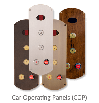 Home Elevator fixture option - Car Operating Panels (COP)