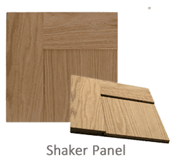 Elevator Cab Panel Option - Shaker Panel