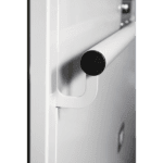 Handrail in a vertical platform lift