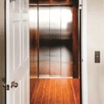 Symmetry safety 3-panel door