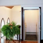 Symmetry Wheelchair lift VPL-SL installed in church by Country Home Elevator