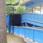 Symmetry Vertical Platform Lift at Kings Dominion installed by Area Access