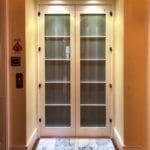 Symmetry Residential Elevator Custom Doors Shown Closed