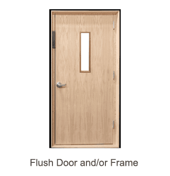 Flush Door and/or Frame for VPL