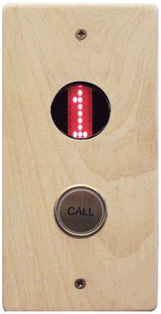 Wood Hall Call for Home Elevator