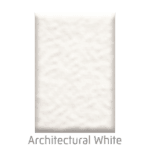 Symmetry Painted Metal Sample - Architectural White