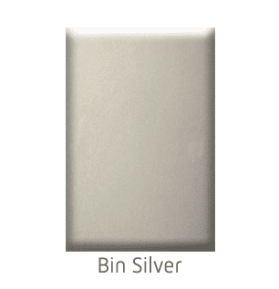 LULA Elevator Symmetry Painted Metal Sample - Bin Silver