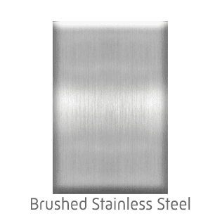 Home Elevator Interior Metal Finishes - Brushed Stainless Steel