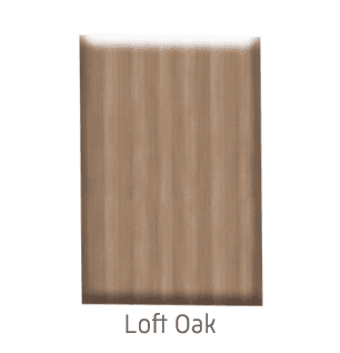 LULA Elevator Symmetry Laminate Applied Panel Sample - Loft Oak