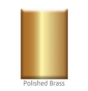 Home Elevator Interior Metal Finishes - Polished Brass