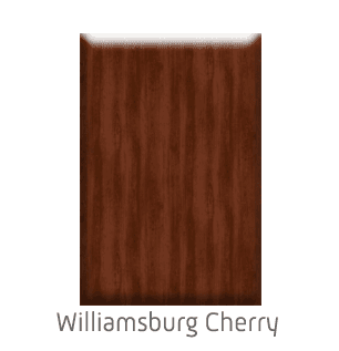 LULA Elevator Symmetry Laminate Applied Panel Sample - Williamsburg Cherry