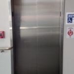 Symmetry LULA Elevator 2 Speed Doors in Optional Brushed Stainless Steel