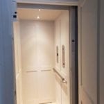 Symmetry Home Elevator with Custom Painted Shaker Panels