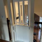 Symmetry Shaftless Home Elevator with landing gate