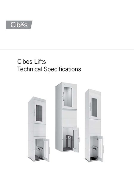 Cibes Lifts Technical Specifications - A4000, A5000 & Air Models